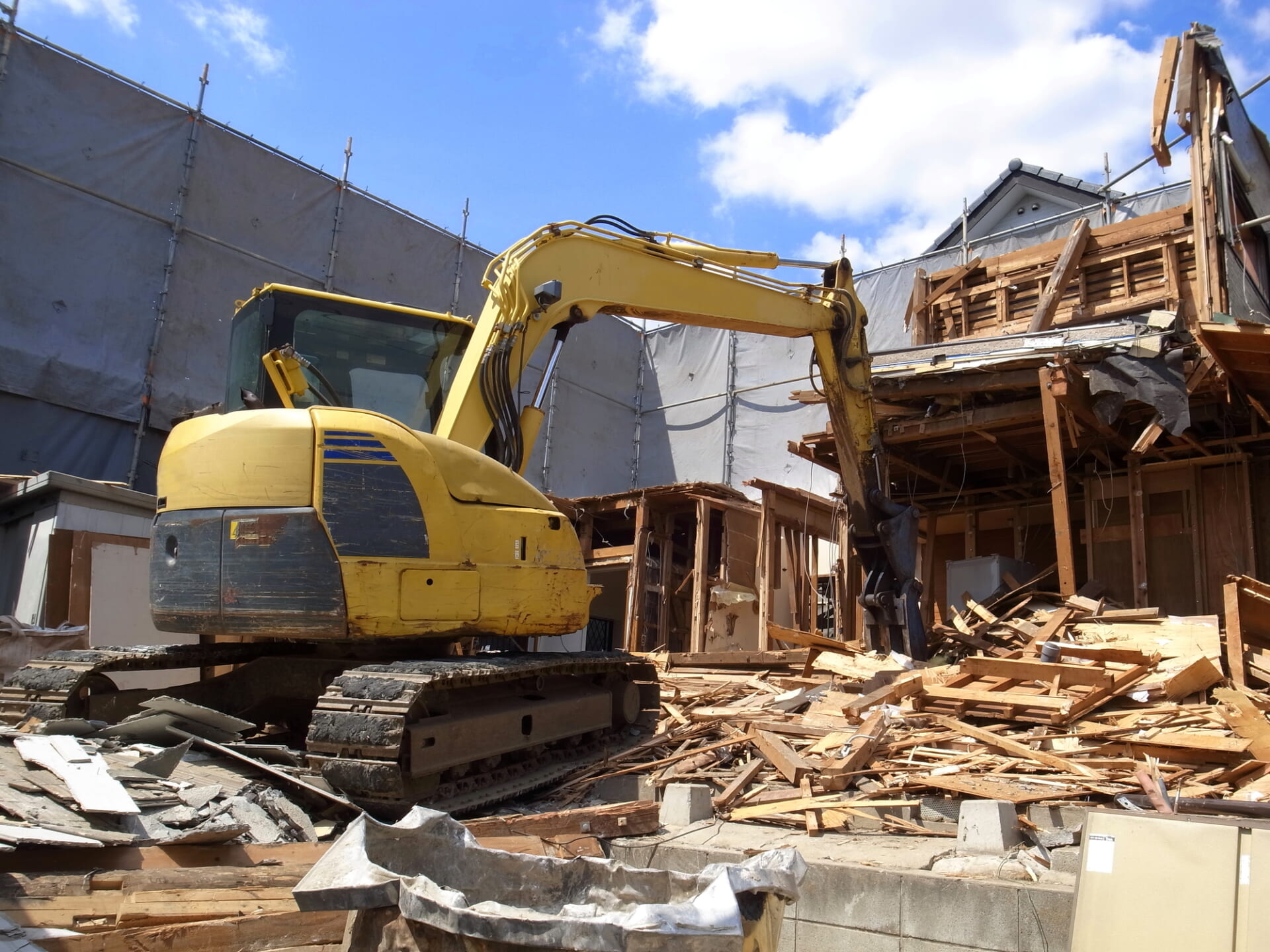 戸建ての解体